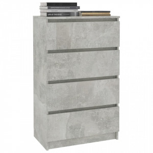 Servanta, gri beton, 60 x 35 x 98,5 cm, PAL - V800535V - Img 3