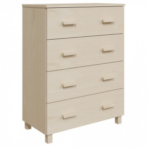 Servantă, maro miere, 79x40x103,5 cm, lemn masiv de pin - V340424V
