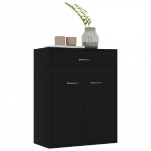 Servanta, negru, 60 x 30 x 75 cm, PAL - V800712V - Img 4