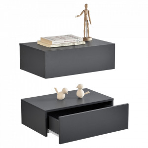 Set 2 bucati comoda suspendata, gri inchis, 46x30x15 cm - P56253874 - Img 4