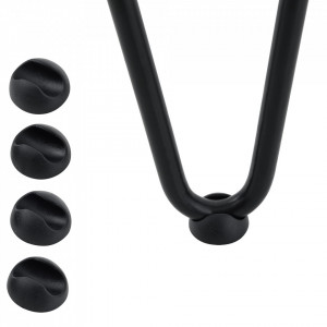Set 4 bucati picioare Hairpin Model 1, pentru masa  2 brate, 72 cm, negru - P55139976 - Img 3