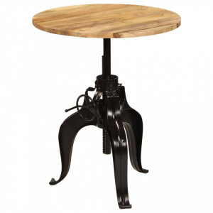 Set de bar, 5 piese, lemn masiv de mango - V245272V - Img 2