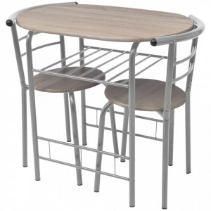 Set mobilier bar pentru mic dejun, MDF - V243002V - Img 1