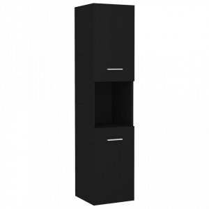 Set mobilier de baie, negru, lemn prelucrat - V3070974V - Img 4
