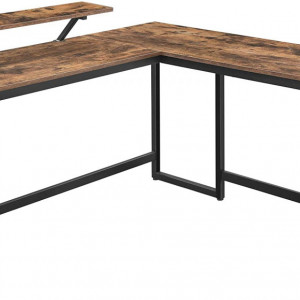 SOBII6 - Birou, Masa de scris stil Industrial, 140 x 130 x 89 cm