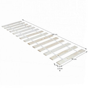Somieră tip rulou pentru saltea, 90x200 cm - TP3013457 - Img 2