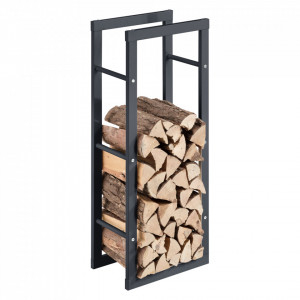 Suport lemne foc, gri, 40 x 100 x 25 cm - P71406196 - Img 1