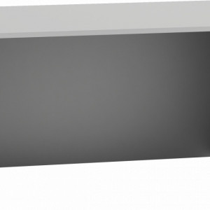 TEBIA107 - Birou, masa de scris 120 x 60 x 74 cm, Alb-Mat - Img 2