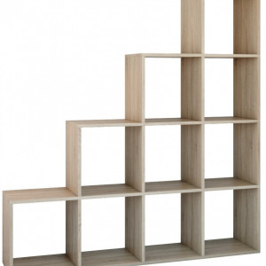TERAS101 - Raft, biblioteca 153 x 30 x 153 cm, Sonoma