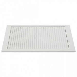 Uși lamelare, 4 buc., alb, 99,3x59,4 cm, lemn masiv de pin - V151177V - Img 4