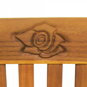Banca de gradina, 157 cm, lemn masiv de acacia - V44131V - Img 4