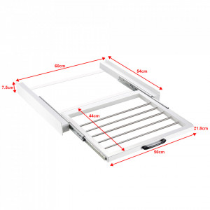 Cadru universal suprapunere uscator - masina de spalat rufe cu suport prosop - P78187090 - Img 3
