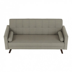 Canapea extensibilă, material gri-maro taupe, 189x76x89 cm - TP234740 - Img 19
