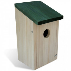 Casute de pasari, 8 buc., 12 x 12 x 22 cm, lemn - V276006V - Img 2
