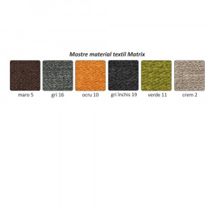 Colţar extensibil, material textil gri, model dreapta, 267x86/114x217 cm - TP149052 - Img 2