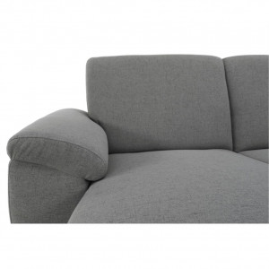 Colţar în formă de U, material textil gri, model stânga, 330x88x215/153 cm - TP198755 - Img 5