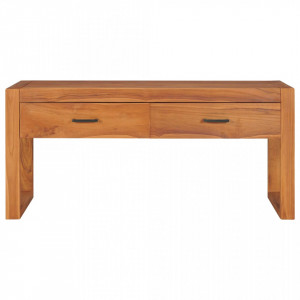 Comodă TV, 100 x 40 x 45 cm, lemn de tec - V325272V - Img 3