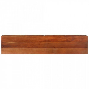 Comodă TV, 140x30x35 cm, lemn masiv de acacia - V340301V - Img 3