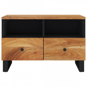 Comodă TV, 70x33x46 cm, lemn masiv de acacia - V345224V - Img 4