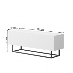 Comodă TV, albă - TP239496 - Img 4