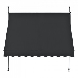 Copertina protectie solara, negru, 350 x 120 x 200-300 cm - P74798028 - Img 4