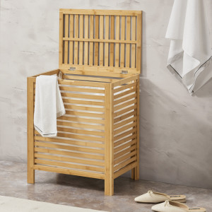 Cos rufe cu sac detasabil 65 litri, culoarea lemnului - P78003545