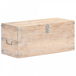 Cufar, 90 x 40 x 40 cm, lemn masiv de acacia - V289642V