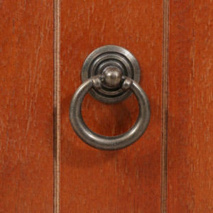 Cufar de depozitare, 90 x 45 x 40 cm, lemn masiv de salcam - V247242V - Img 3