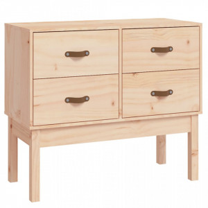Dulap consolă, 90x40x78 cm, lemn masiv de pin - V821739V