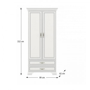 Dulap cu două uşi, crem - TP147848 - Img 5