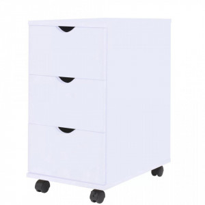 Dulap cu sertare, 33 x 45 x 60 cm, alb - V245727V