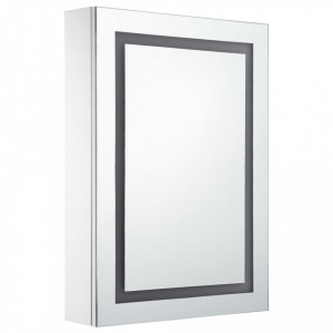 Dulap de baie cu oglinda si LED-uri, 50 x 13 x 70 cm - V285116V - Img 3