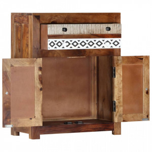 Dulap lateral, 60 x 30 x 75 cm, lemn masiv de sheesham - V247730V - Img 2