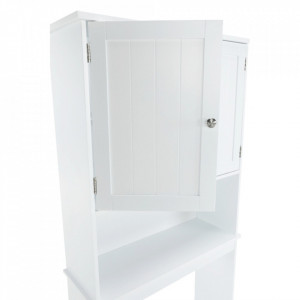 Dulăpior deasupra la WC, alb, 65x22,5x155 cm - TP228317 - Img 20