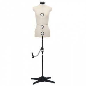 Formă pentru rochie femeie reglabilă crem, dimensiune S 33-40 - V288484V - Img 3