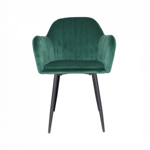 Fotoliu de design, catifea Velvet smarald - TP256890 - Img 3