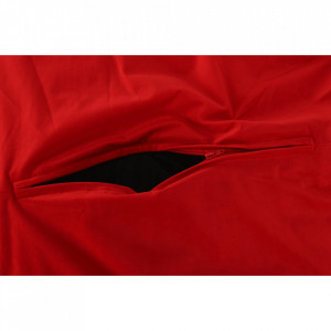 Fotoliu tip sac, material textil roşu, 75x100 cm - TP258196 - Img 5