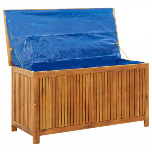 Ladă de depozitare grădină, 113x50x58 cm, lemn masiv de acacia - V316678V