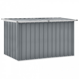 Lada de depozitare pentru gradina, gri, 149 x 99 x 93 cm - V46266V