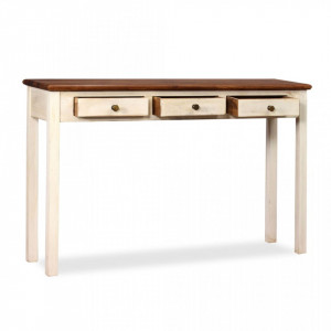 Masa consola Lemn masiv de sheesham si mango 120x30x76 cm - V245155V - Img 3