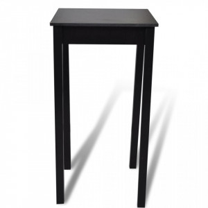 Masa de bar din MDF, negru, 55 x 55 x 107 cm - V240379V - Img 3