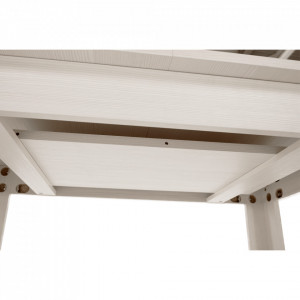 Masă de bucătărie extensibilă, crem, 130-175x80 cm - TP147860 - Img 18