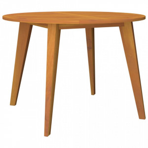 Masă de grădină, Ø110x75 cm, lemn masiv de acacia - V310301V
