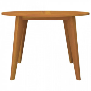 Masă de grădină, Ø110x75 cm, lemn masiv de acacia - V310301V - Img 3