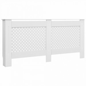 Masti de calorifer, 2 buc., alb, 172 x 19 x 81,5 cm, MDF - V3051379V - Img 3