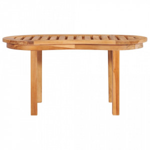 Masuta de cafea, 90 x 50 x 45 cm, lemn masiv de tec - V48027V - Img 2