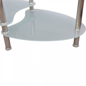 Masuta de cafea cu design exclusivist, alb - V240508V - Img 3