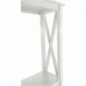 Măsuţă tip consolă, albă, 100x80x30 cm - TP251565 - Img 2
