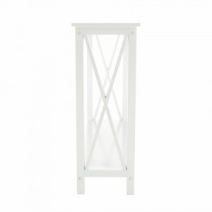 Măsuţă tip consolă, albă, 100x80x30 cm - TP251565 - Img 5