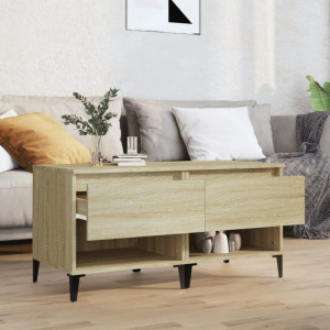 Mese laterale 2 buc. stejar sonoma 50x46x50 cm lemn compozit - V819555V - Img 3